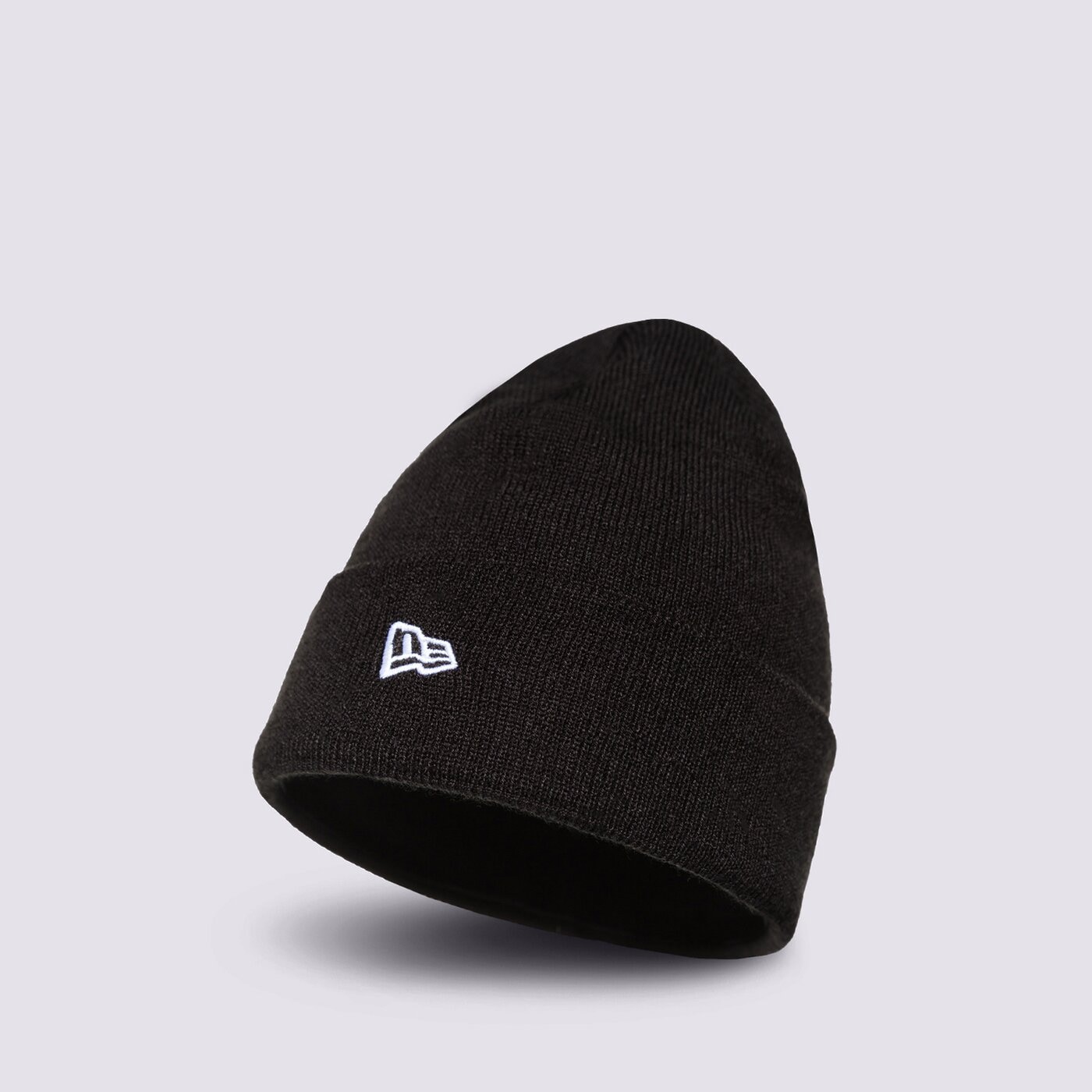 Дамска зимна шапка NEW ERA ЗИМНА ШАПКА CUFF KNIT BLK NEW ERA BLK 12134752 цвят черен