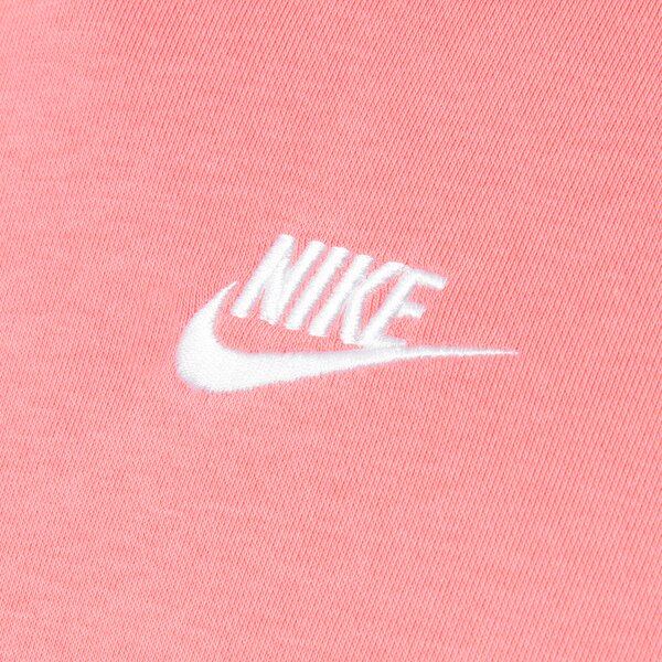 Дамски суичър NIKE СУИТЧЪР С КАЧУЛКА W NSW CLUB FLC STD PLUS SIZE dv5092-894 цвят розов