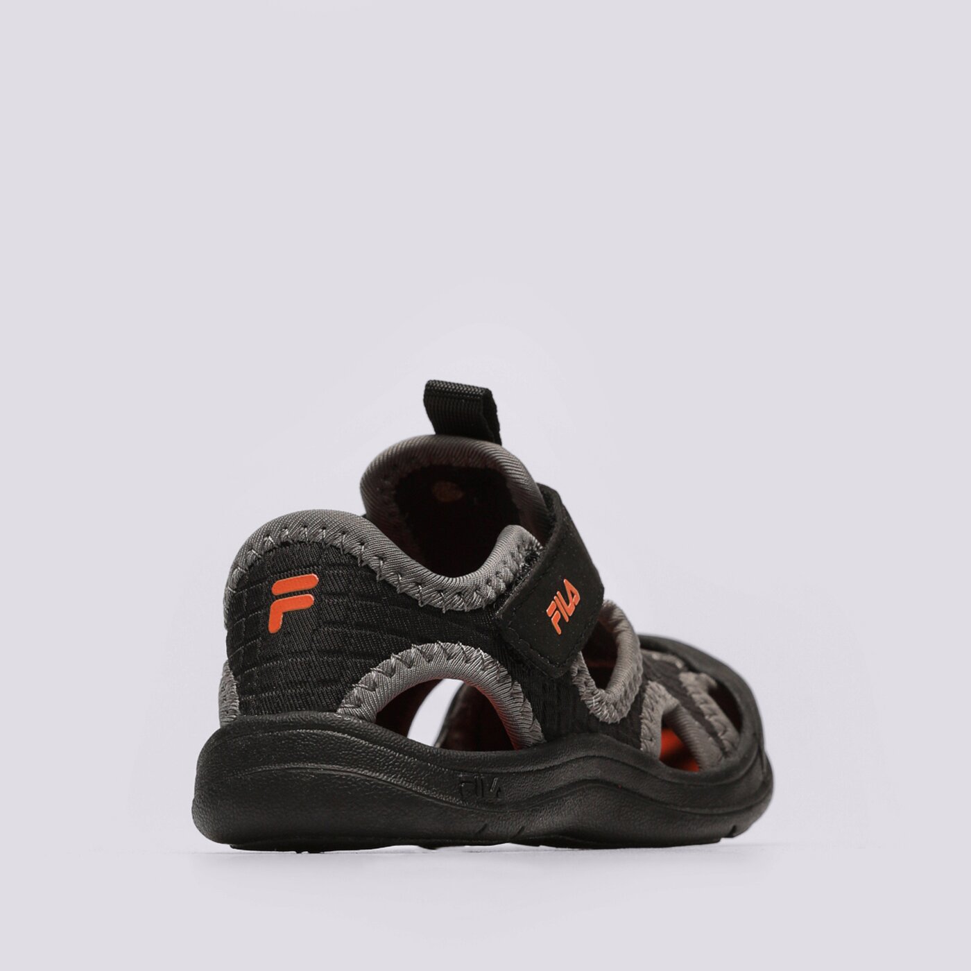 Детски чехли и сандали FILA AQUA KD 3sm01943-006 цвят черен