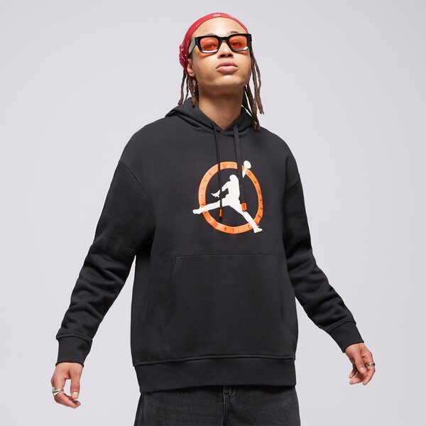 Мъжки суичър JORDAN СУИТЧЪР С КАЧУЛКА M J FLT MVP GFX FLC PO fb7050-010 цвят черен