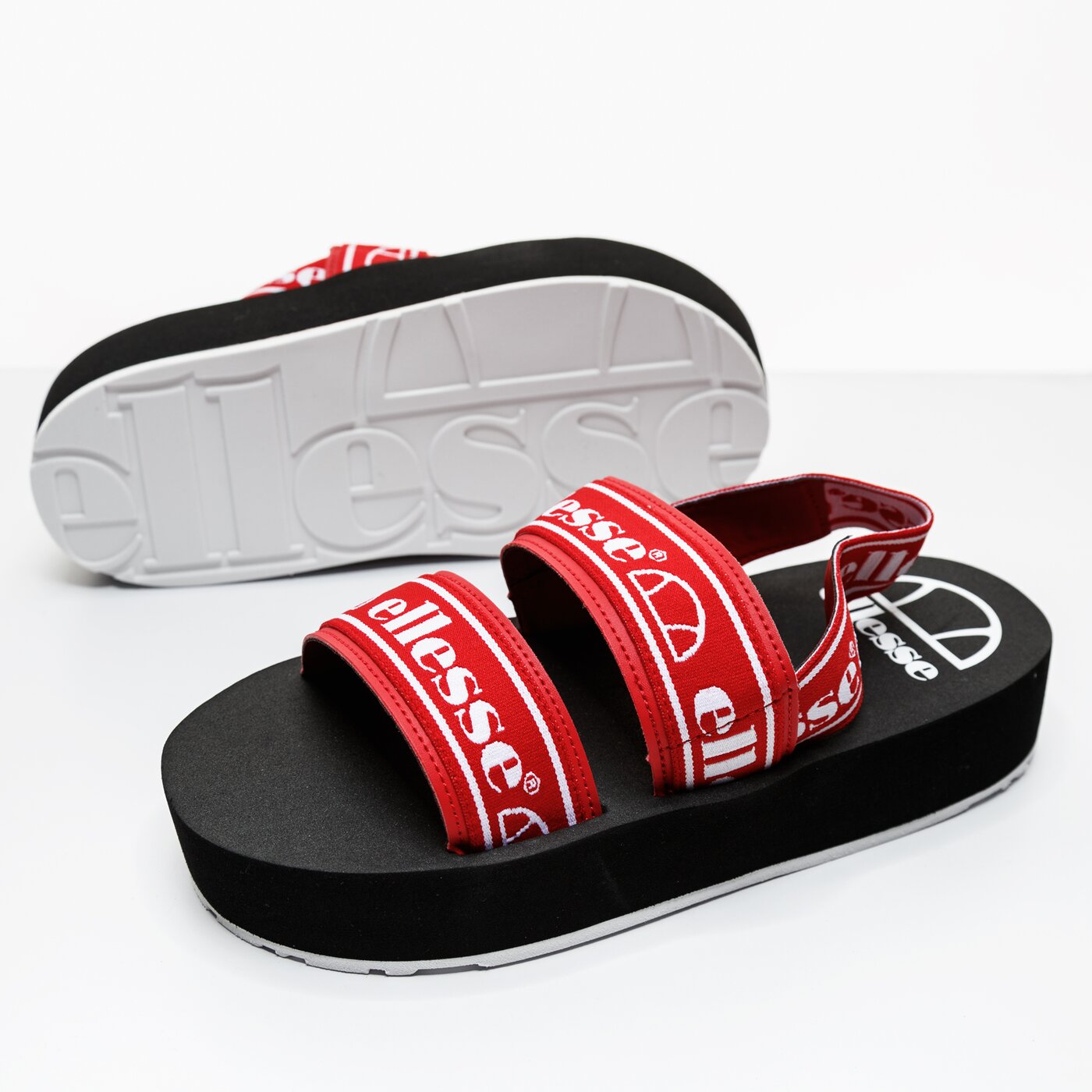 Дамски чехли и сандали ELLESSE GIGLIO 613605 цвят червен