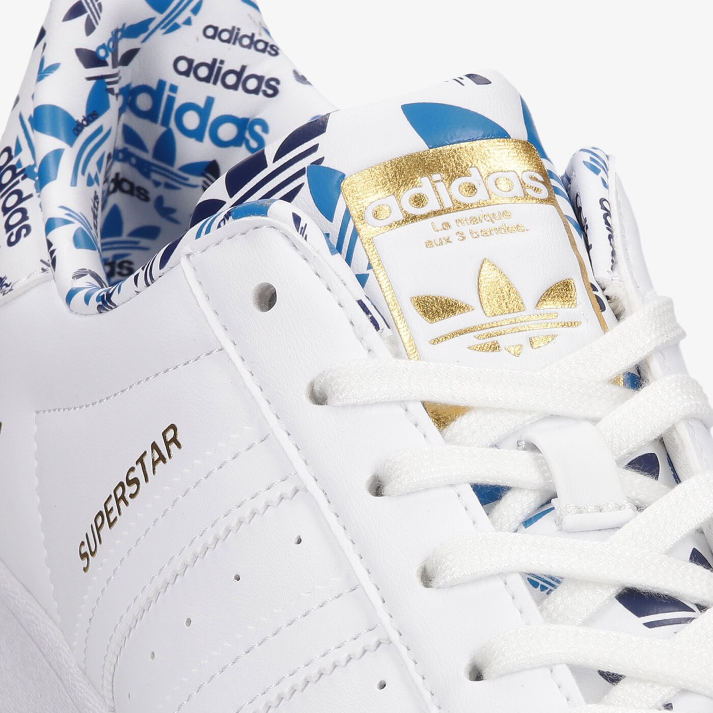 Мъжки маратонки ADIDAS SUPERSTAR  h00186 цвят бял