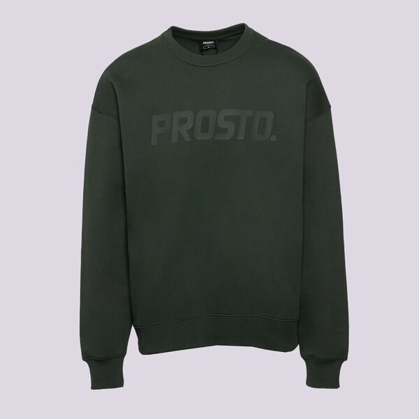 Мъжки суичър PROSTO СУИТЧЪР CREWNECK ZEDS DARK GREEN kl242mswe1051 цвят зелен