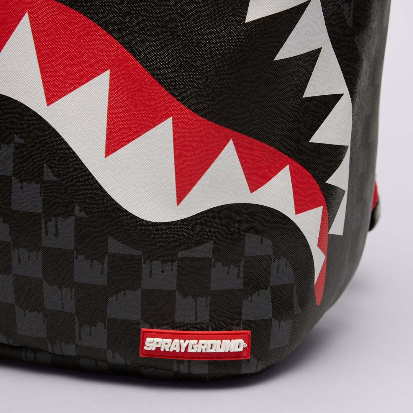 Детска раница SPRAYGROUND РАНИЦА DRIP CHECK SHARK 910b6020nsz цвят черен