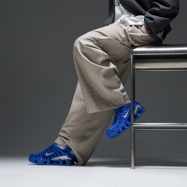 Мъжки маратонки NIKE SHOX TL av3595-400 цвят син