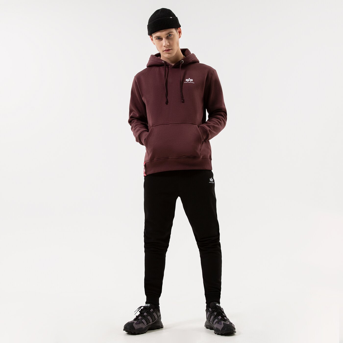 Мъжки панталони ALPHA INDUSTRIES ПАНТАЛОНИ BASIC JOGGER SL 116370-03 цвят черен