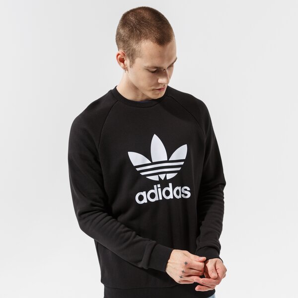 Мъжки суичър ADIDAS СУИТЧЪР TREFOIL CREW h06651 цвят черен