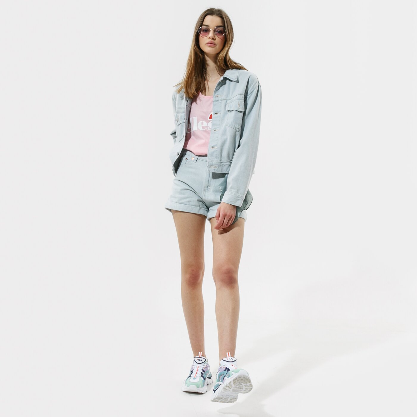 Дамска тениска ELLESSE ПОТНИК ABIGAILLE LPINK sgs04485808 цвят розов