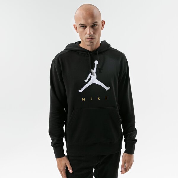 Мъжки суичър JORDAN СУИТЧЪР С КАЧУЛКА M J JMPMN FLC PO HOODIE da7192-010 цвят черен