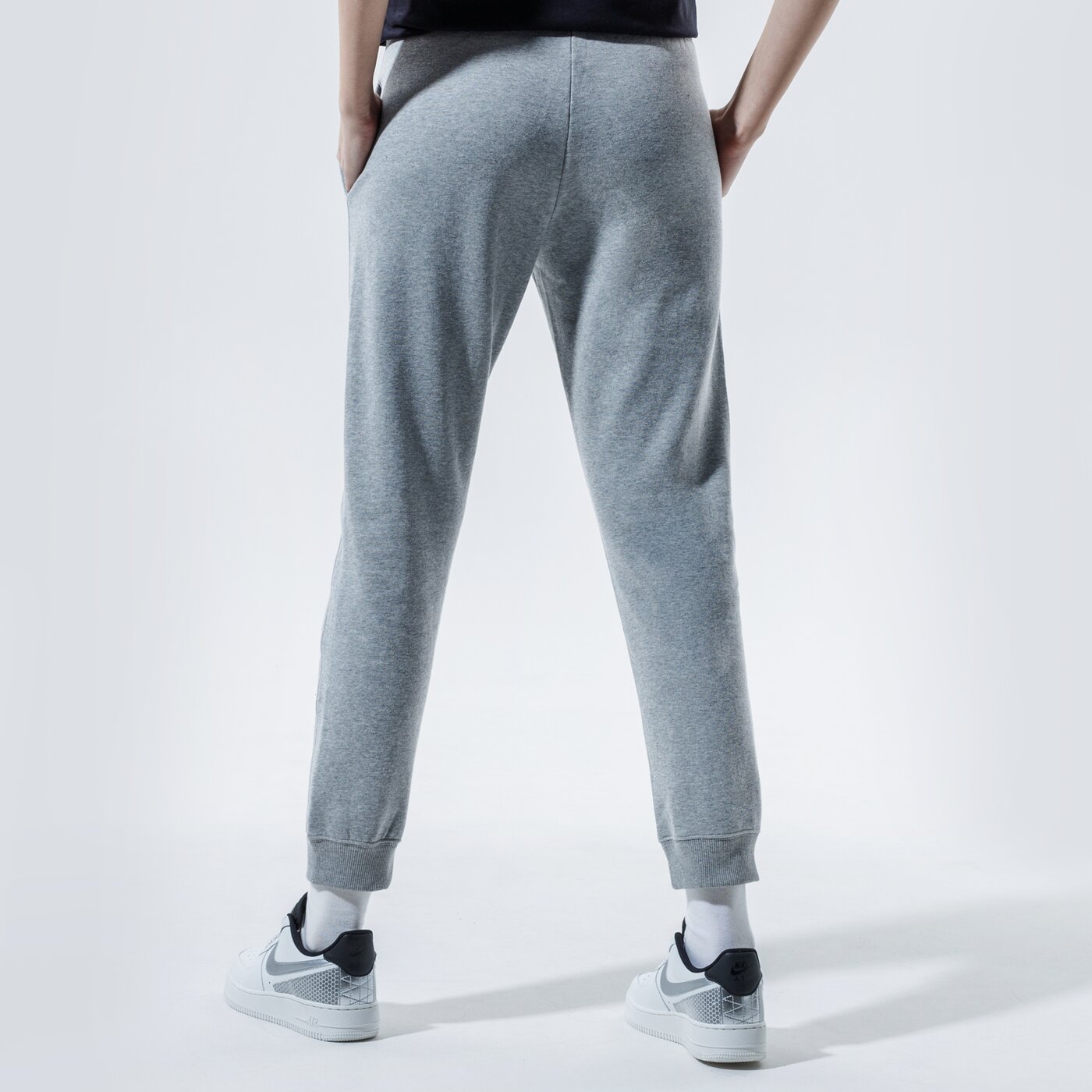 Дамски панталони CHAMPION ПАНТАЛОНИ RIB CUFF PANTS 114713em006 цвят сив