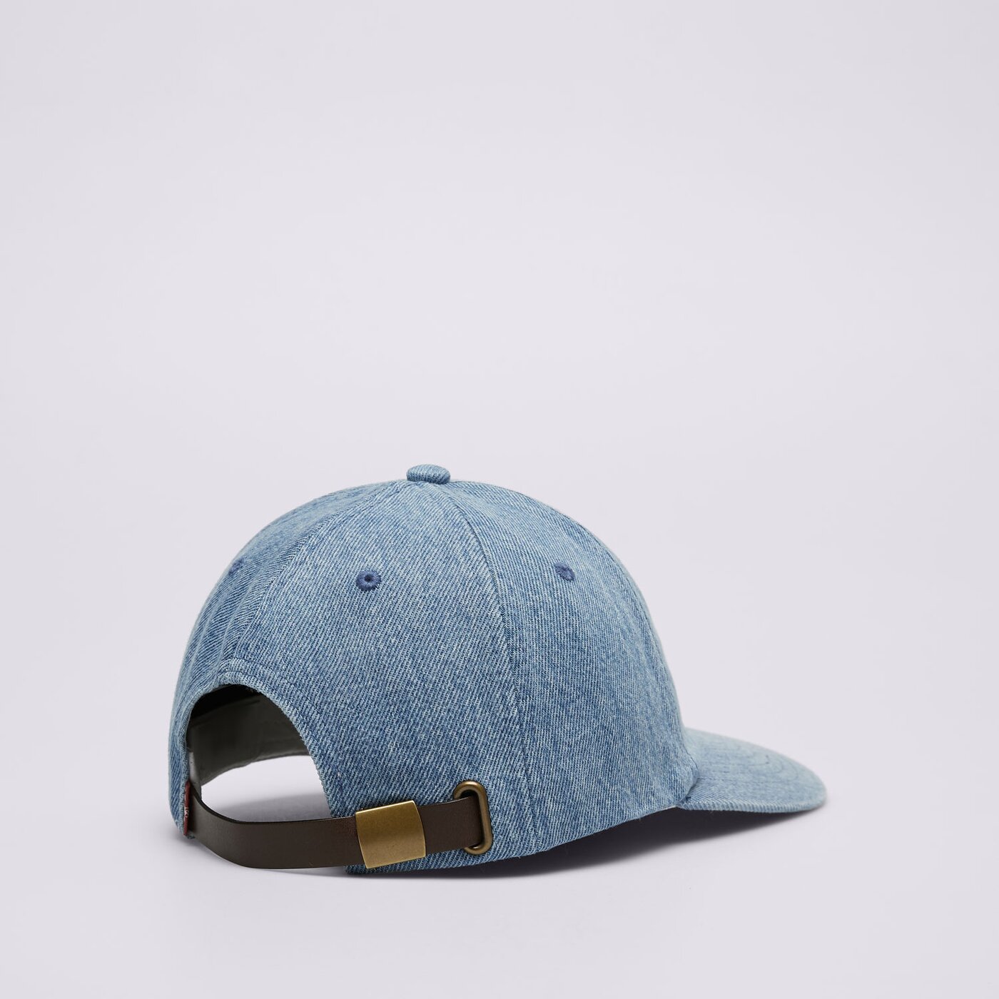 Дамска шапка с козирка LEVI'S ШАПКА LAZY GIRL LOGO CAP 000ag-0005 цвят син