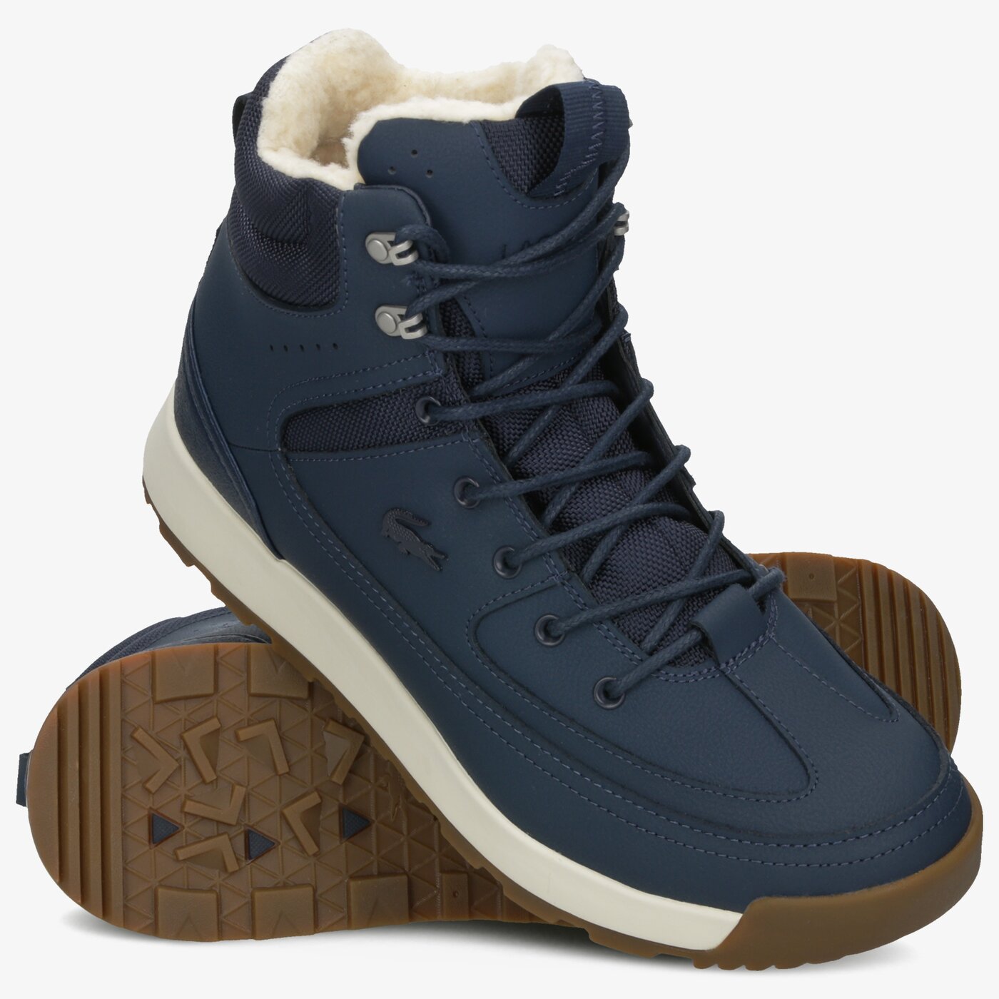 Мъжки зимни обувки LACOSTE URBAN BREAKER 419 1 CMA 738cma0060j18 цвят тъмносин
