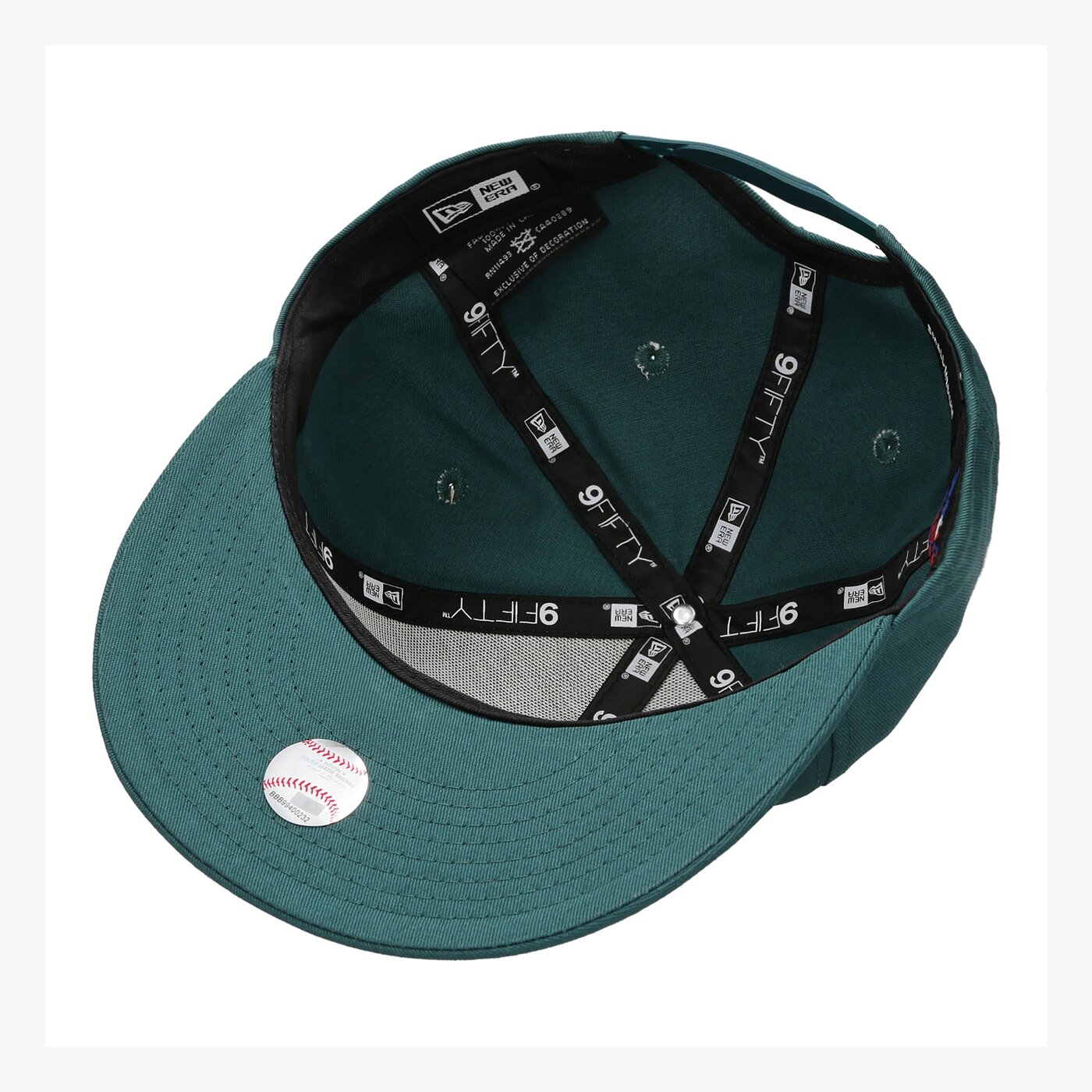 Дамска шапка с козирка NEW ERA ШАПКА MLB LEAGUE ESS NY YANKEES PNG 80469068 цвят зелен