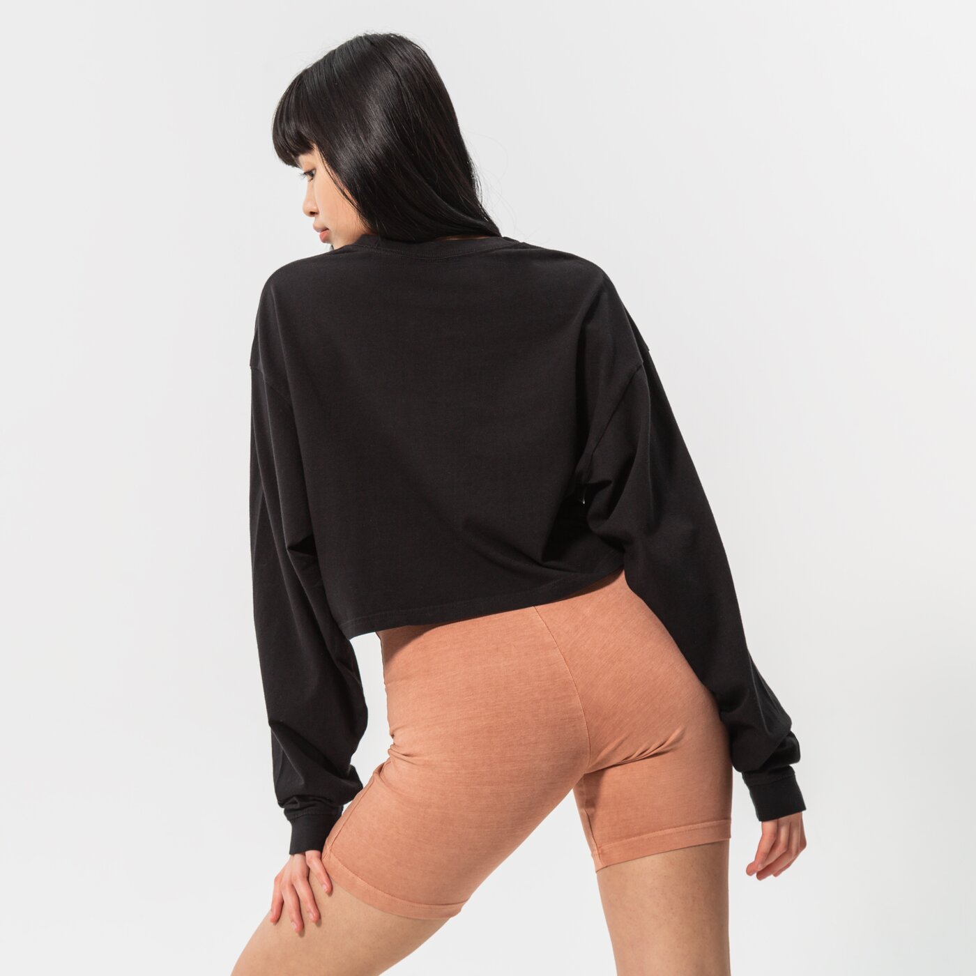 Дамски суичър REEBOK СУИТЧЪР CL WDE COTTON LONGSLEEVE gs1679 цвят черен