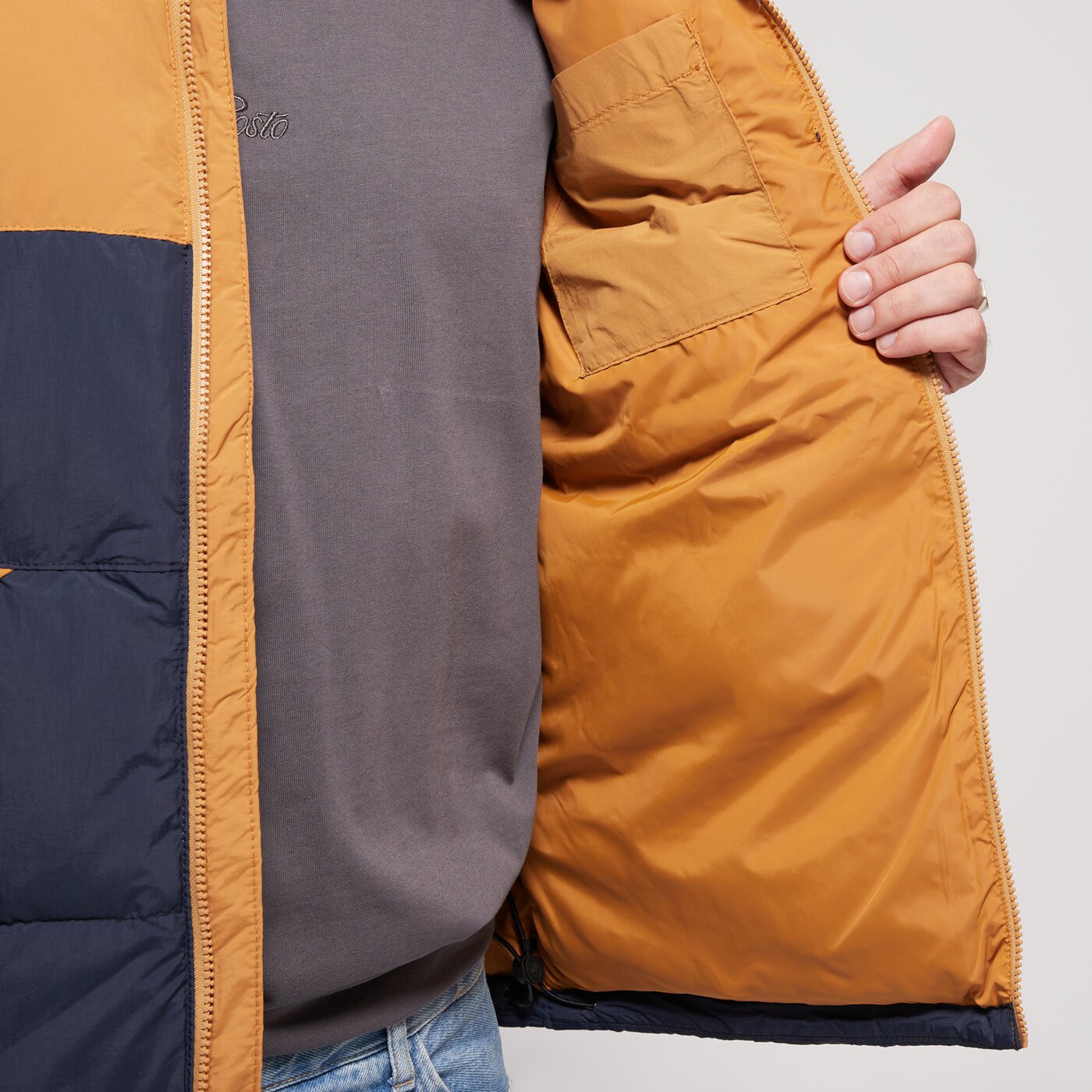 Мъжко зимно яке TIMBERLAND ЯКЕ ЗИМНО SYNTHETIC INSULATED PUFFER tb0a6wrtw761 цвят кафяв