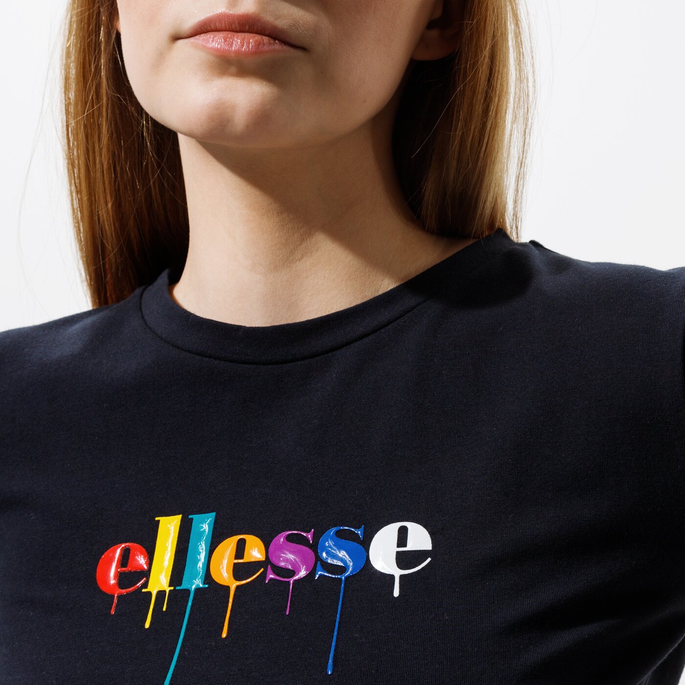 Дамска тениска ELLESSE ТЕНИСКА ROMANCIA CROP ТЕНИСКА BLK sgi11087011 цвят черен