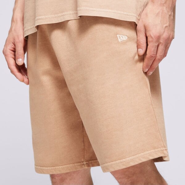 Мъжки къси панталони NEW ERA ШОРТИ NE WASHED SHORTS NONE 60502667 цвят кафяв