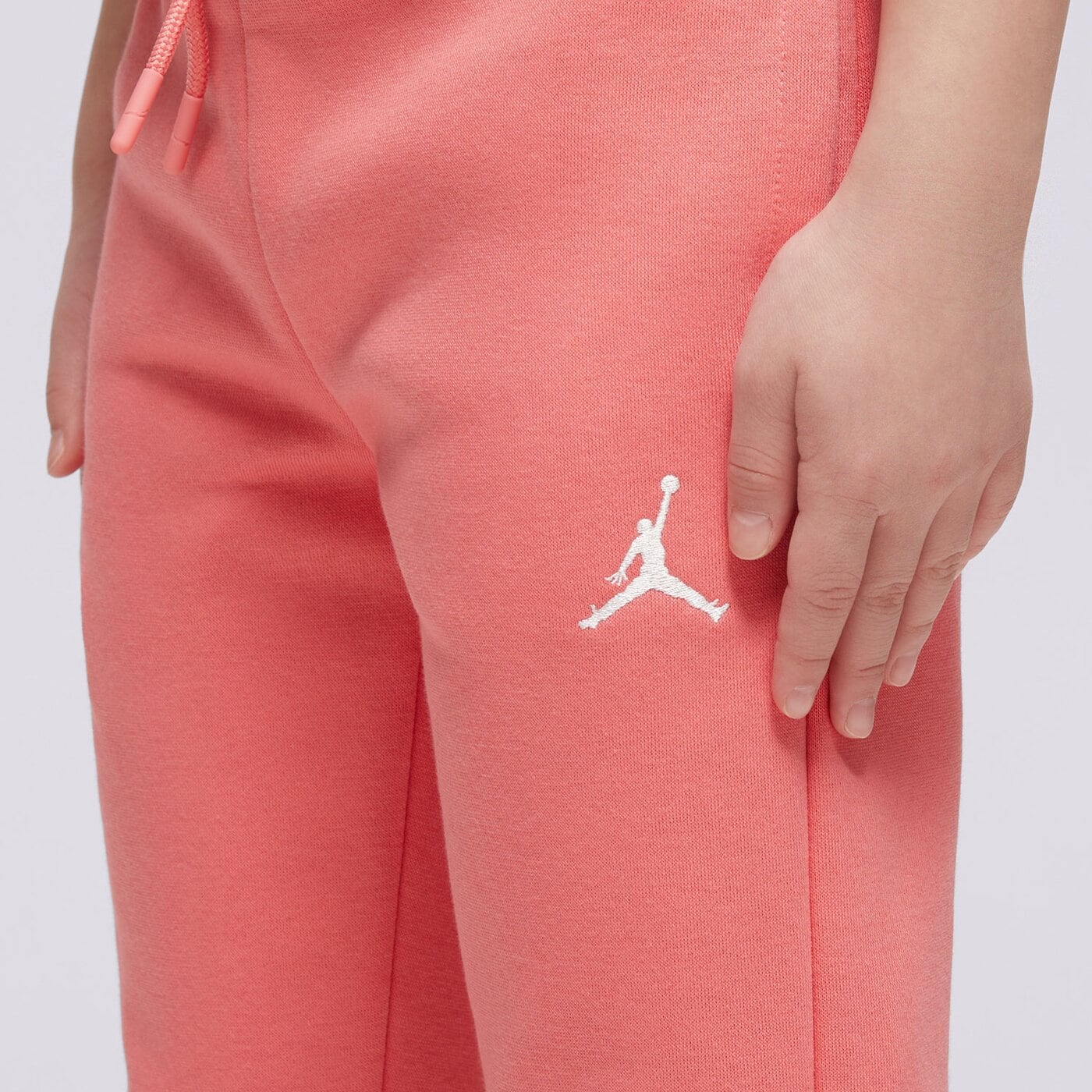Детски панталони JORDAN ПАНТАЛОНИ JDG BROOKLYN ESSENTIALS PANT GIRL 4bd295-a0y цвят розов