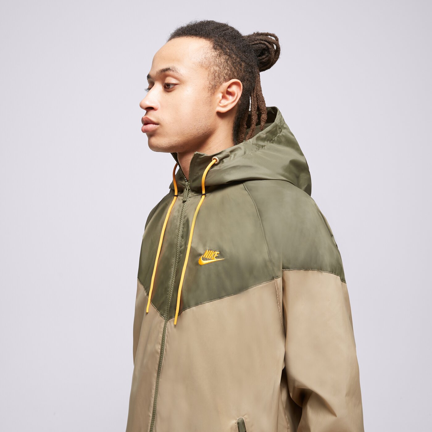 Мъжко преходно яке NIKE ЯКЕ SPORTSWEAR HERITAGE da0001-247 цвят сив