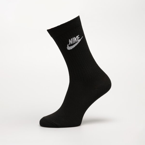 Дамски чорапи NIKE 3-PACK EVERYDAY ESSENTIAL SOCKS  dx5025-010 цвят черен