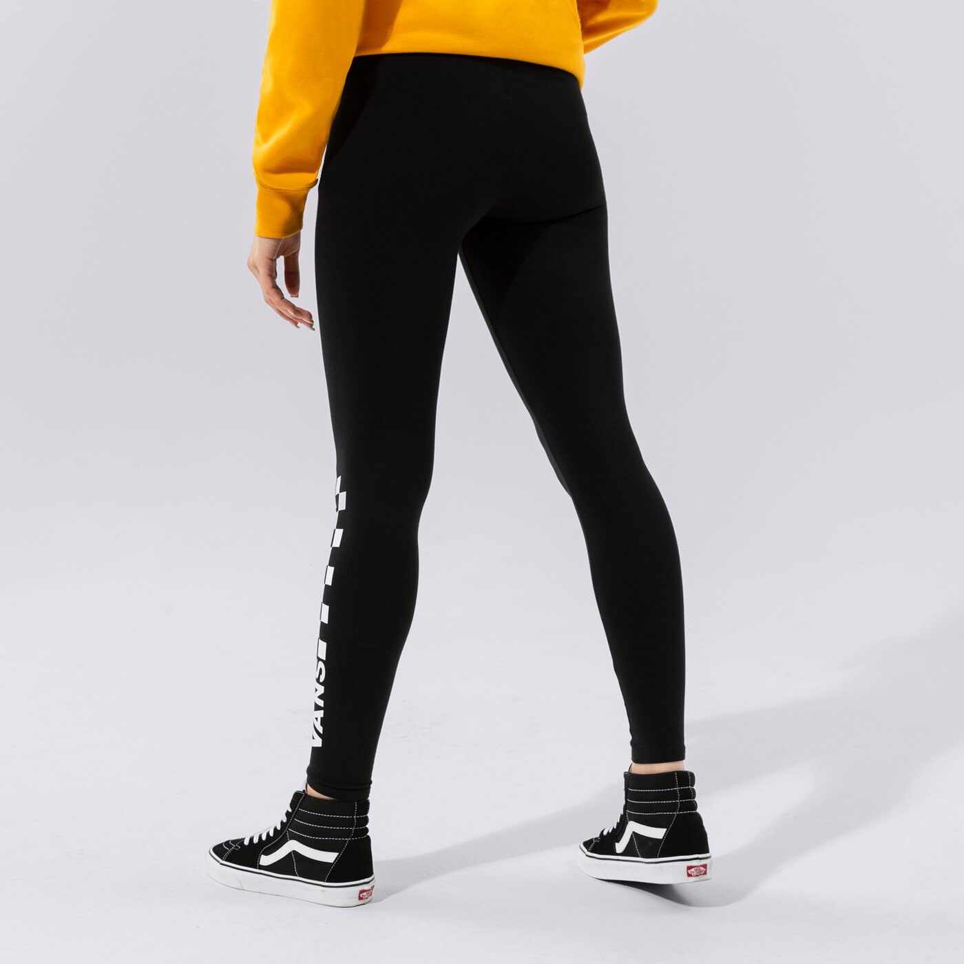 Дамски панталони VANS КЛИН CHECKERBOARD vn0a4s9wblk1 цвят черен