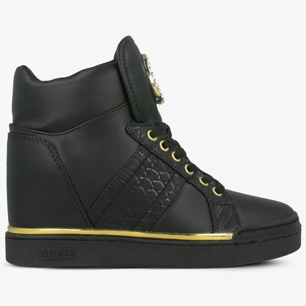 Дамски маратонки GUESS FREETA fl5freele12black цвят черен