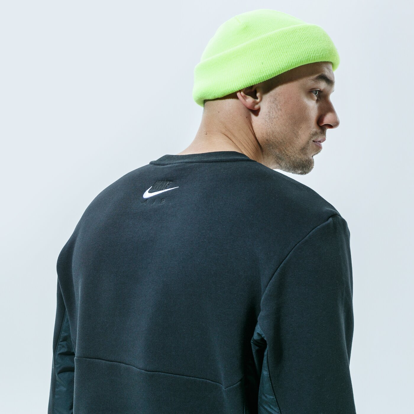 Мъжки суичър NIKE СУИТЧЪР AIR cu4136-010 цвят черен