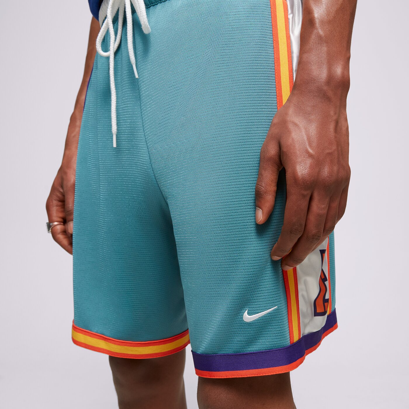 Мъжки къси панталони NIKE ШОРТИ M NK DF DNA+ 8IN SSNL NBA dx0255-379 цвят многоцветен