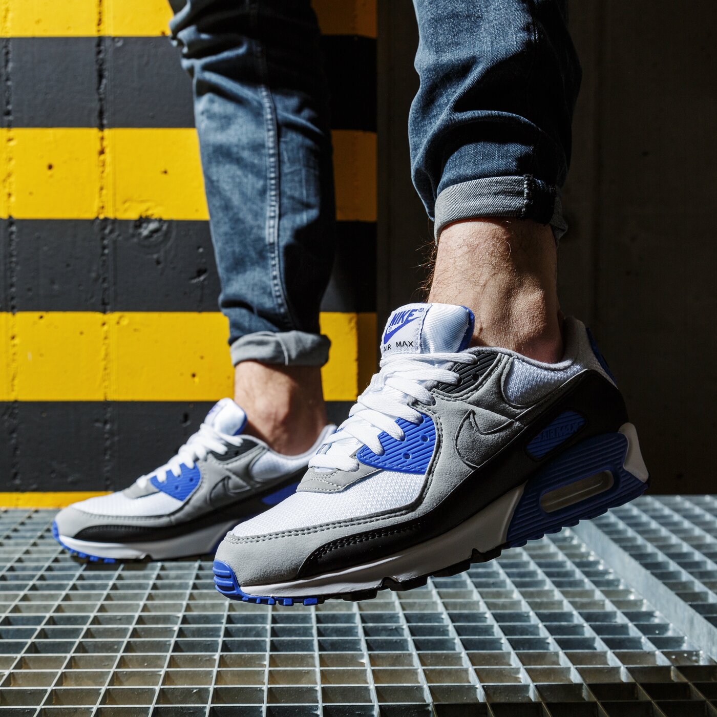 Мъжки маратонки NIKE AIR MAX 90  cd0881-102 цвят сив