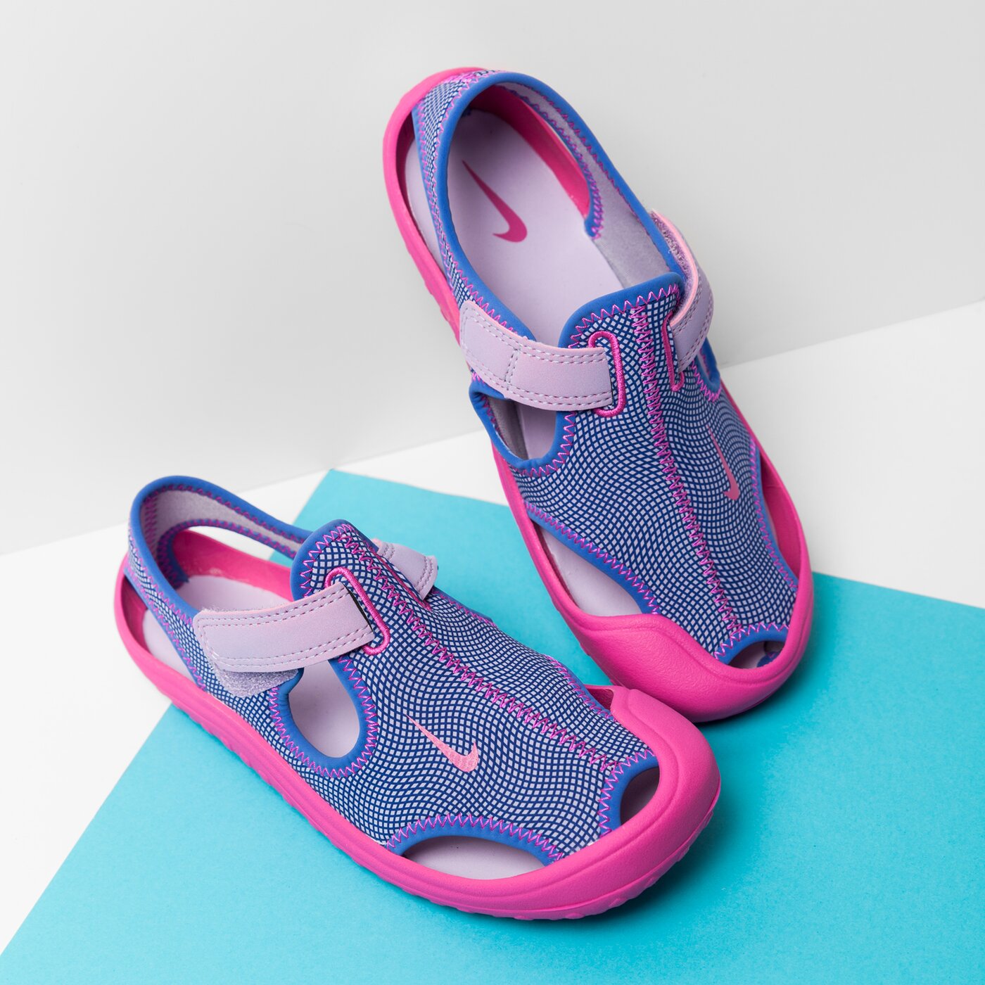 Детски чехли и сандали NIKE SUNRAY PROTECT (PS) 903633-500 цвят виолетов