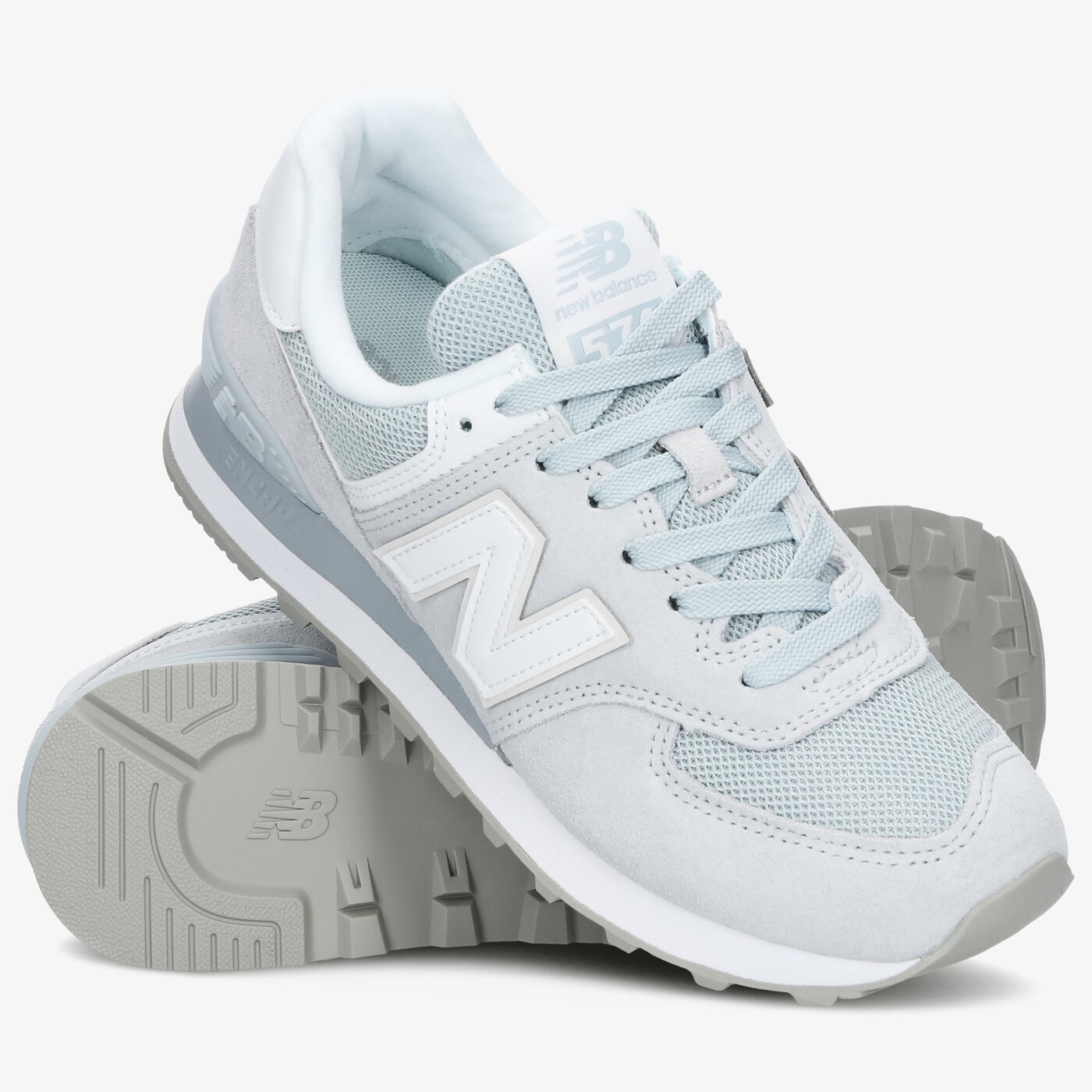 Дамски маратонки NEW BALANCE WL574OAA wl574oaa цвят сив