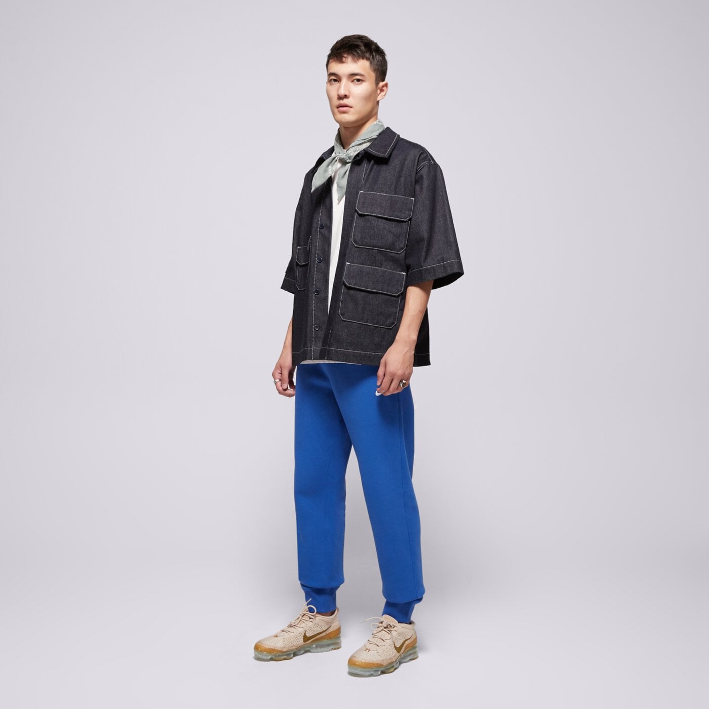 Мъжки панталони NIKE ПАНТАЛОНИ M NK CLUB BB JOGGER fn3787-480 цвят син