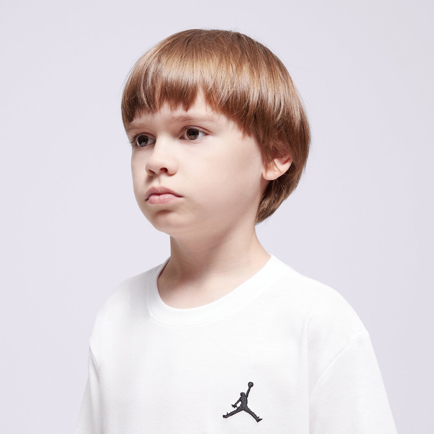 Детска тениска JORDAN ТЕНИСКА JDB JUMPMAN AIR EMB BOY 95d266-001 цвят бял