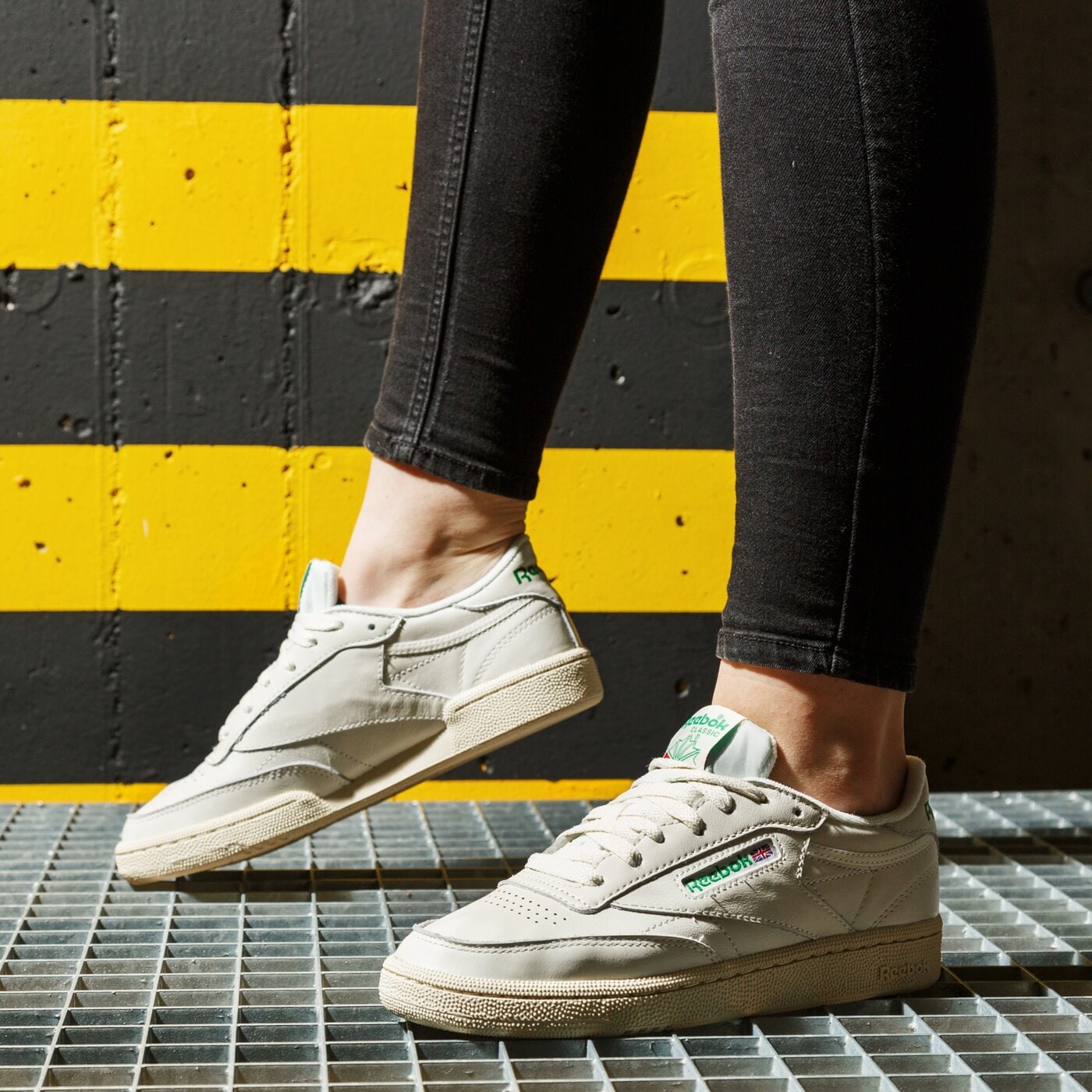 Дамски маратонки REEBOK CLUB C 85 bs8242 цвят бял