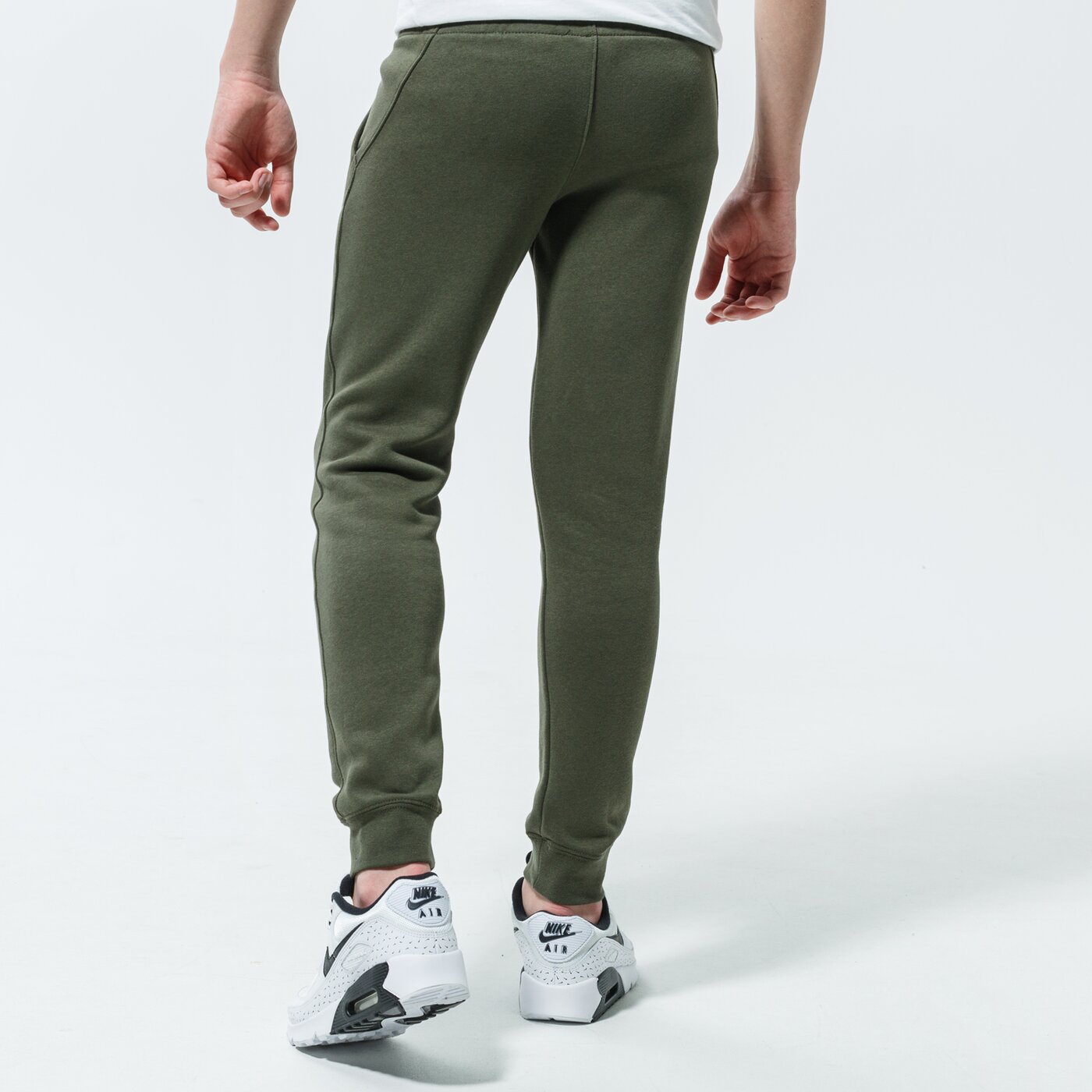 Детски панталони NIKE ПАНТАЛОНИ SPORTSWEAR CLUB FLEECE BOY ci2911-325 цвят каки