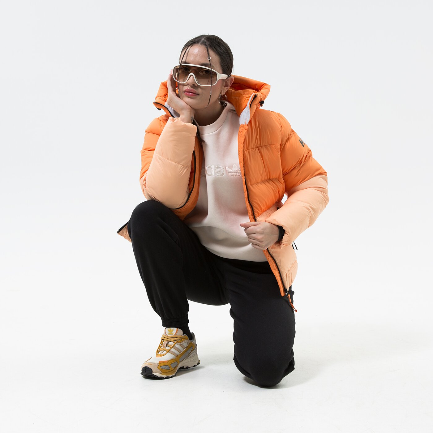 Дамско зимно яке HELLY HANSEN ЯКЕ ЗИМНО W ACTIVE PUFFY JACKET 53612325 цвят оранжев