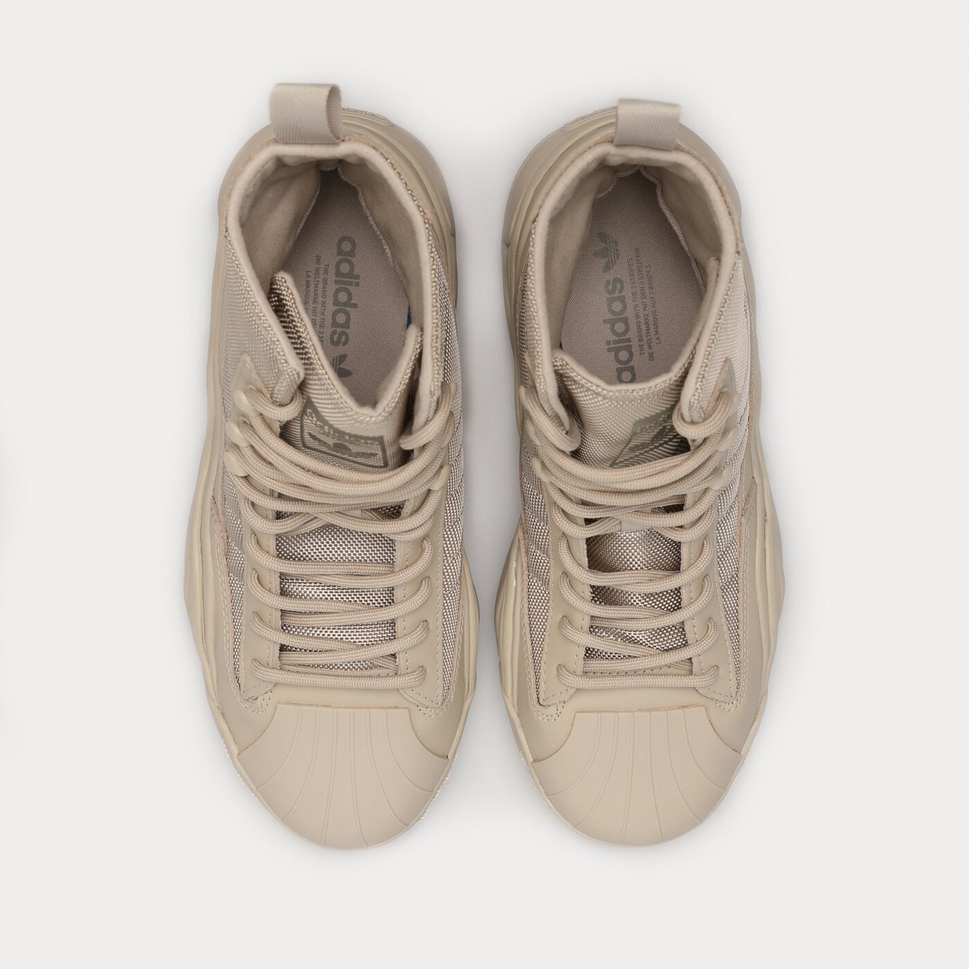 Дамски маратонки ADIDAS SUPERSTAR MILLENCON BOOT W id4263 цвят бежов