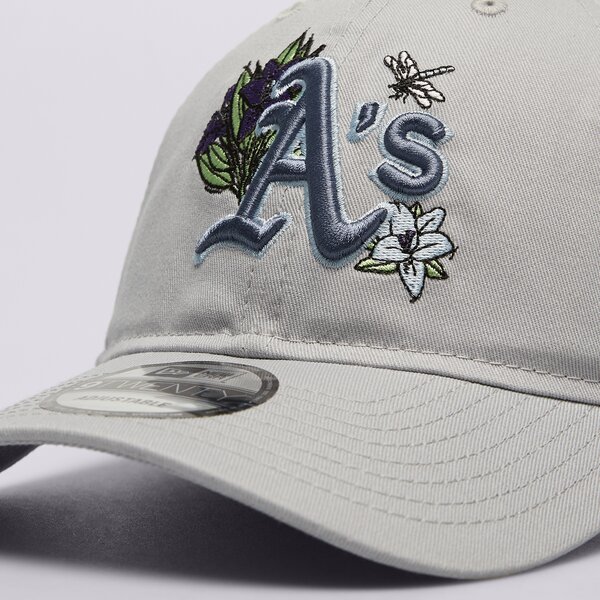 Мъжка шапка с козирка NEW ERA ШАПКА MLB FLORAL 920 ATHLETICS OAKLAND ATHLETICS 60503562 цвят сив