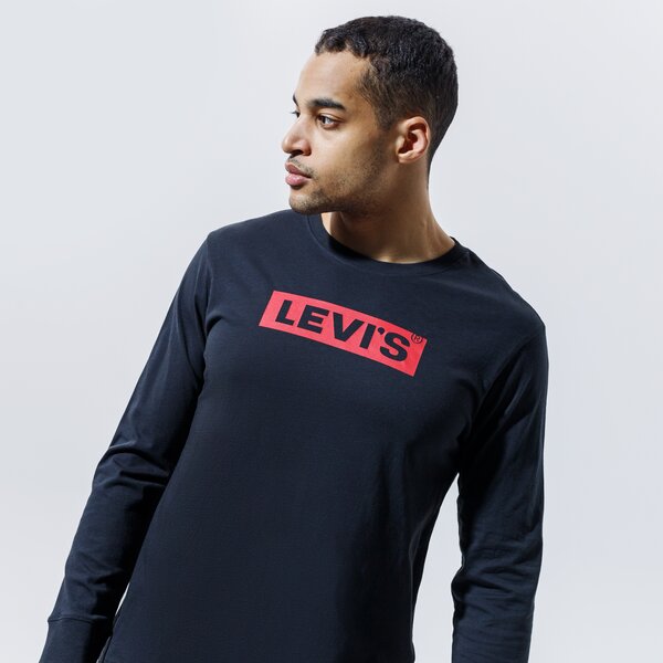 Мъжка тениска LEVI'S ТЕНИСКА RELAXED LS GRAPHIC TEE 16139-0042 цвят черен