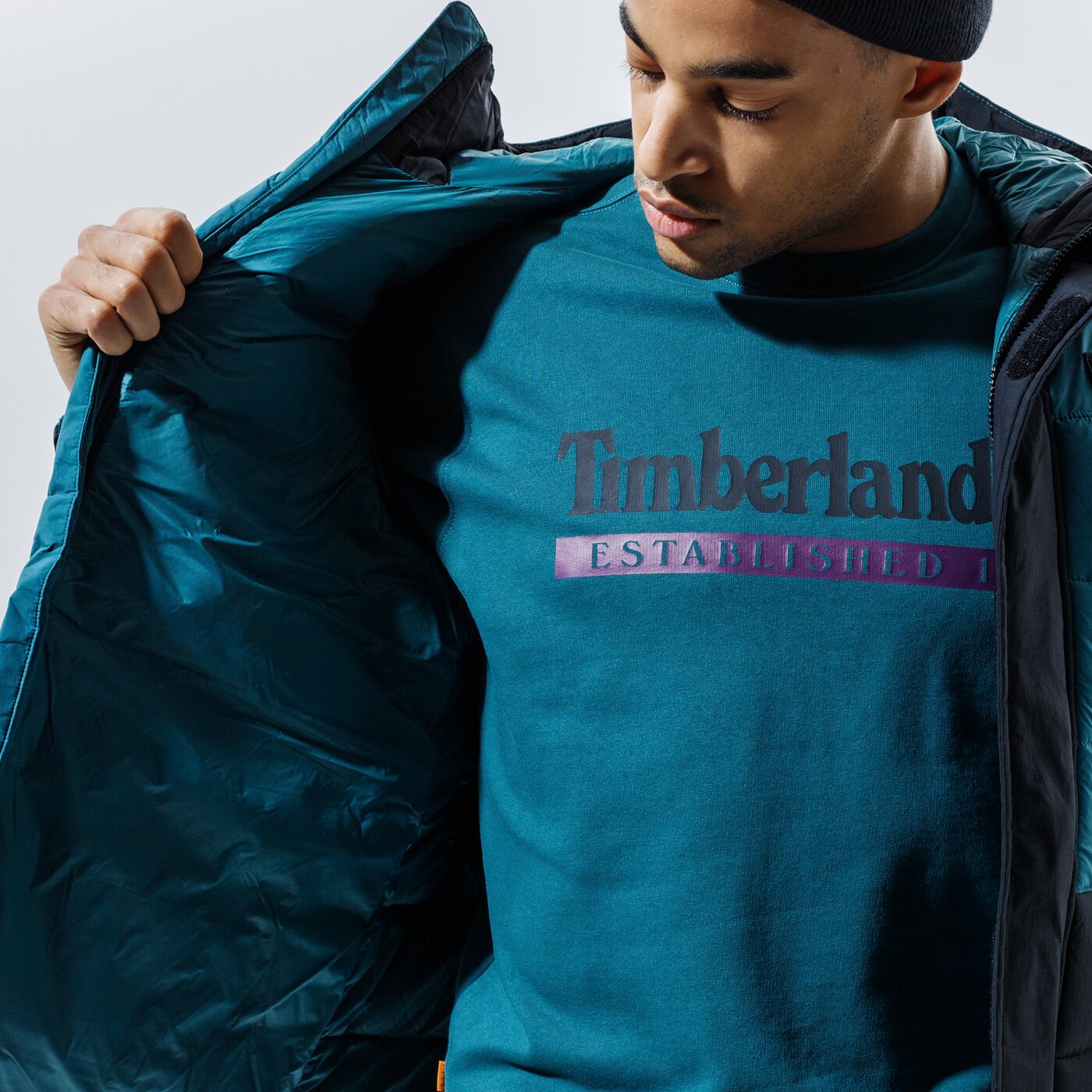 Мъжко зимно яке TIMBERLAND ЯКЕ ЗИМНО YC OUTDOOR ARCHIVE WARMEST PUFFER JACKE tb0a2aebaq51 цвят многоцветен