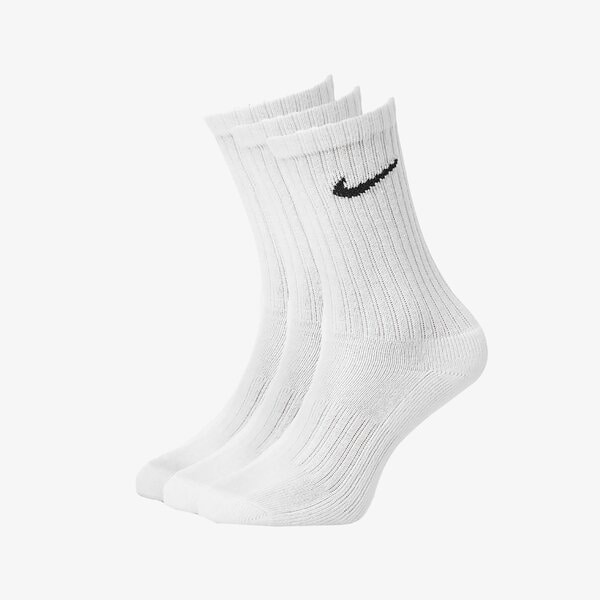 Дамски чорапи NIKE ЧОРАПИ 3PPK VALUE COTTON CREW sx4508-101 цвят бял