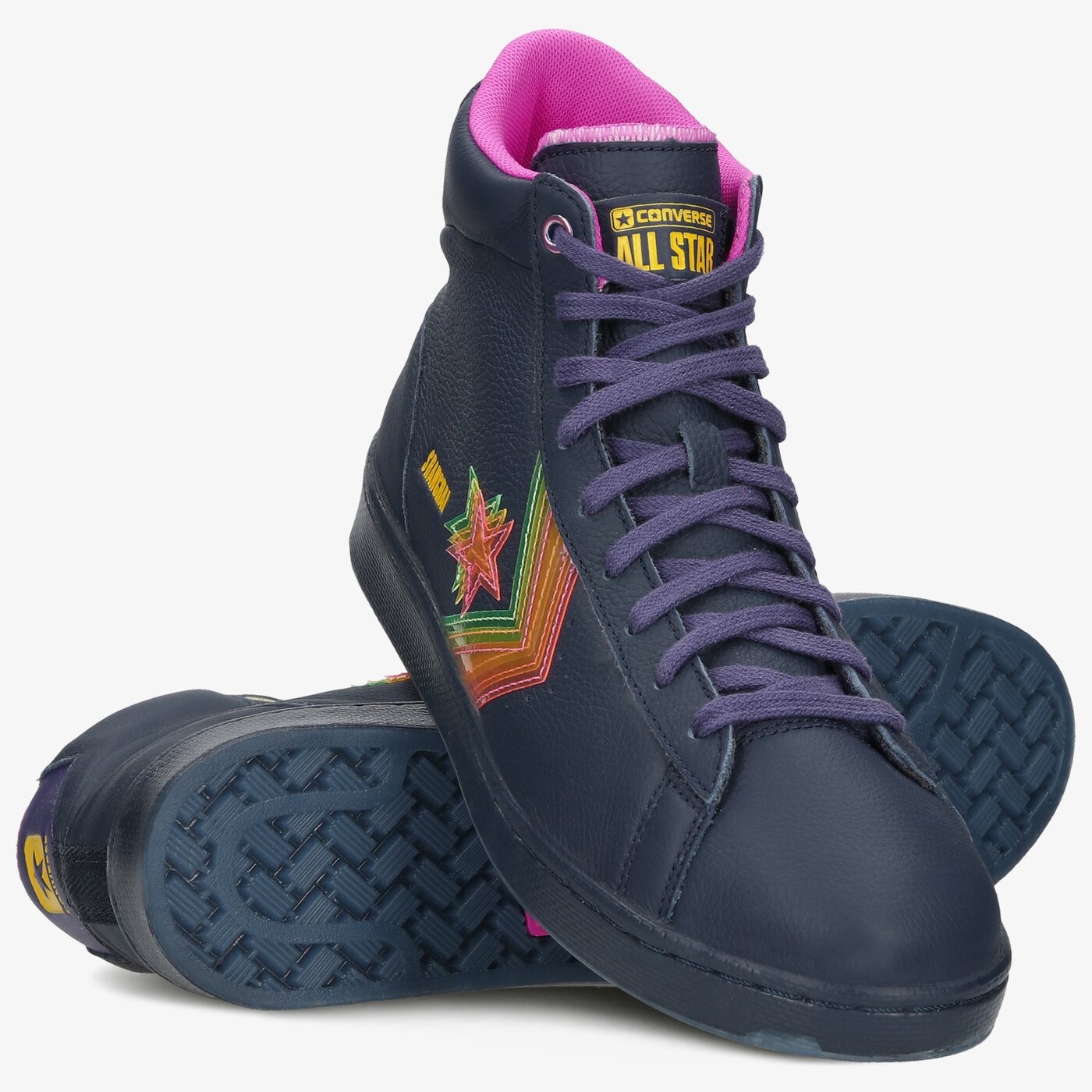 Мъжки маратонки CONVERSE PRO LEATHER (FOXING RAND+HEEL O'LAY) 170237c цвят черен