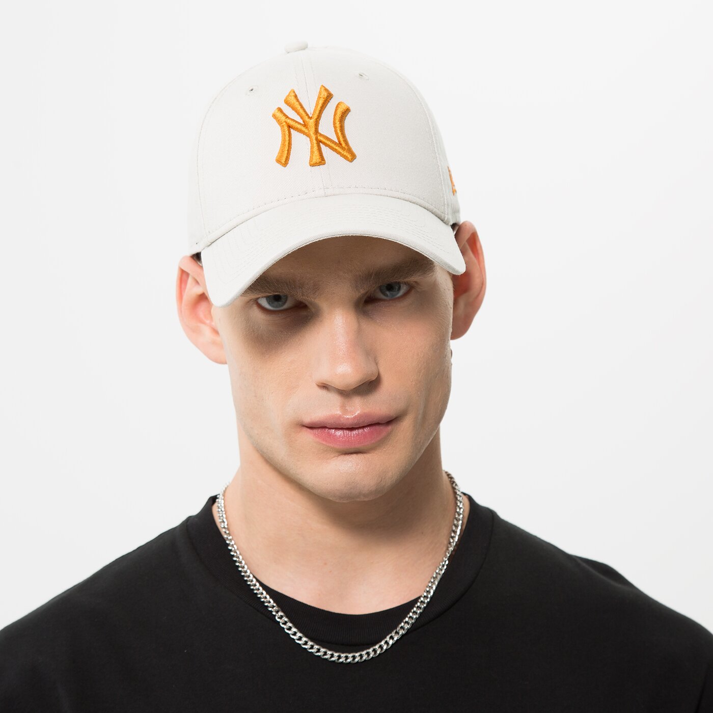 Мъжка шапка с козирка NEW ERA ШАПКА LE 940 NYY STN NEW YORK YANKEES STNPKA 60284856 цвят бежов