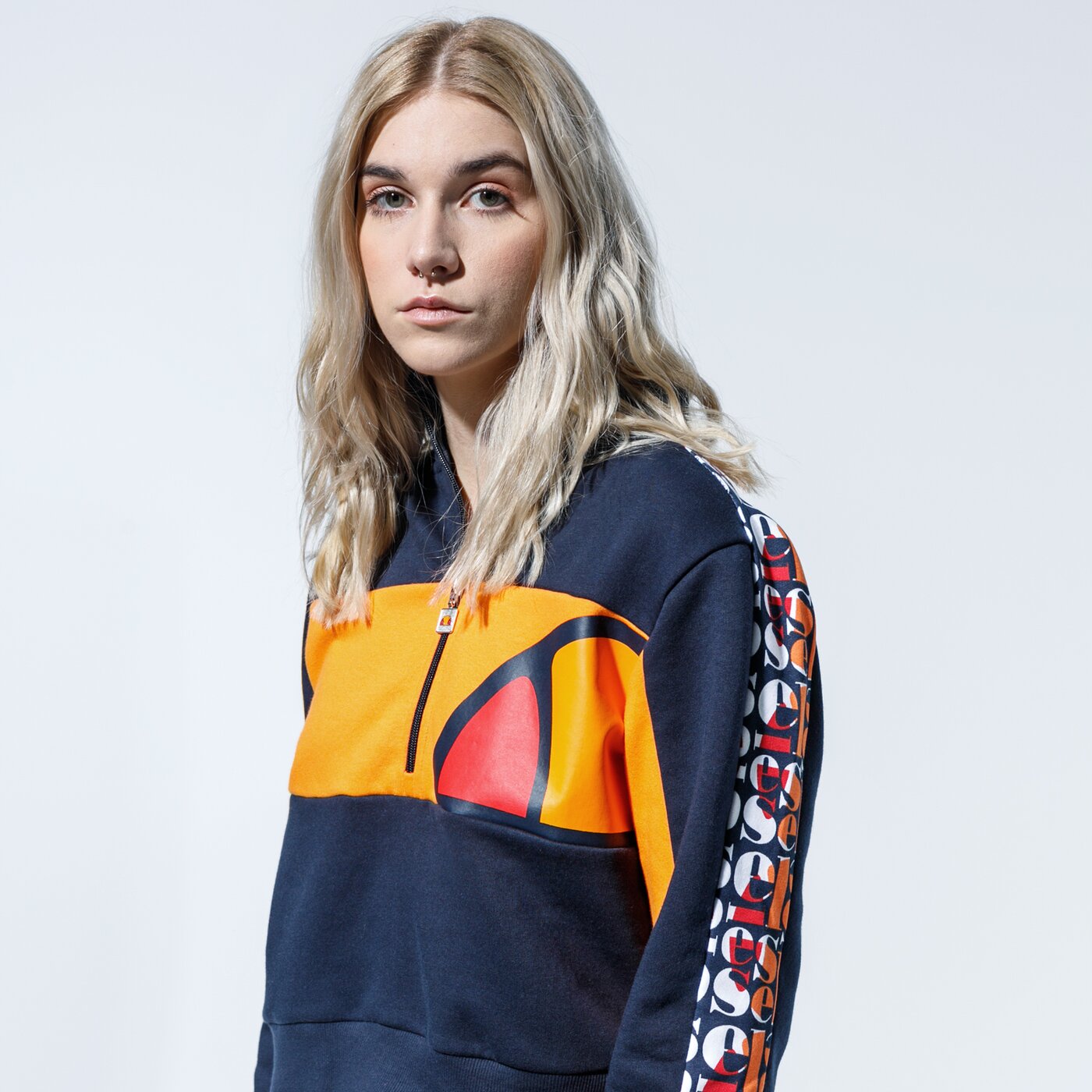 Дамски суичър ELLESSE СУИТЧЪР SHELDO sge08434navy цвят тъмносин