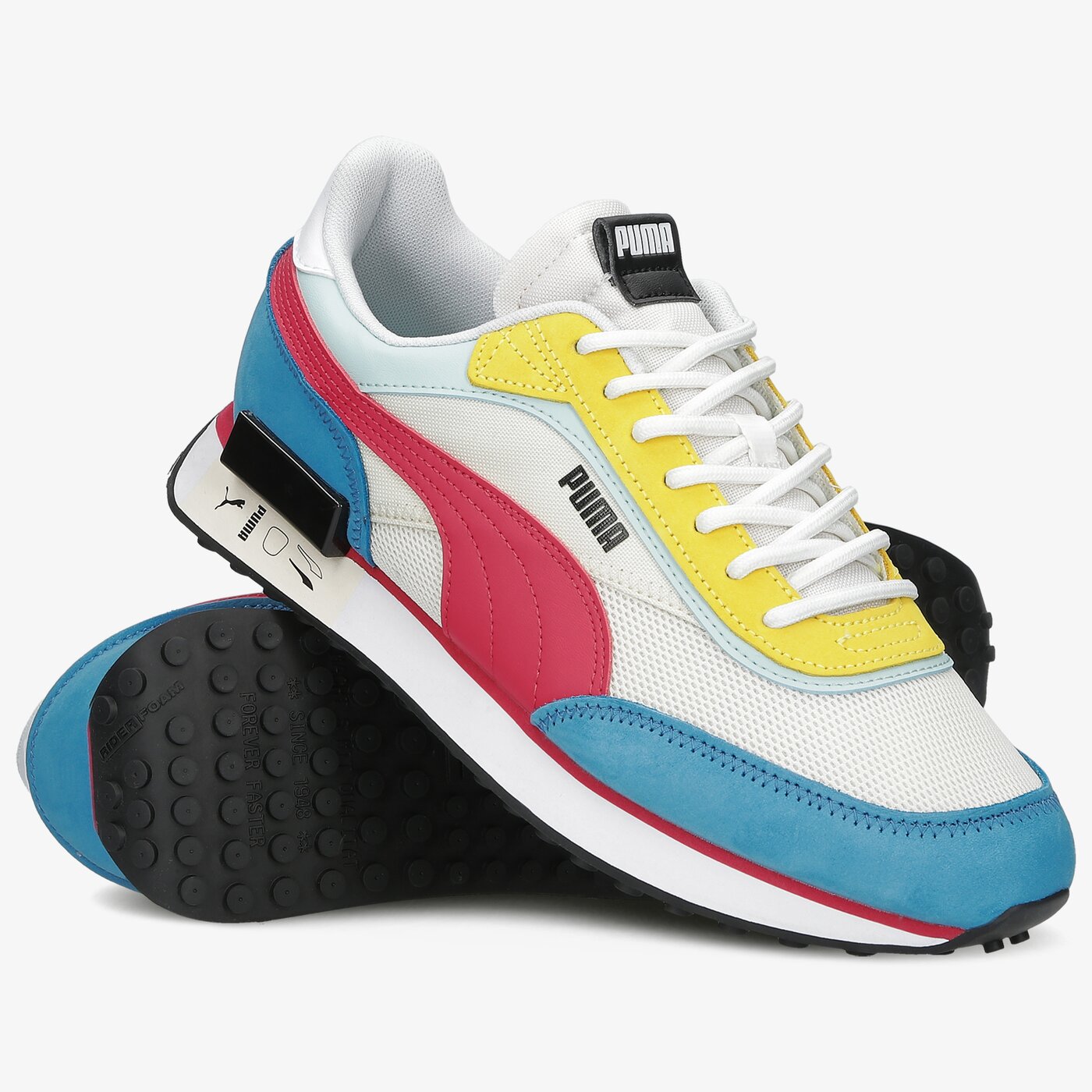 Мъжки маратонки PUMA FUTURE RIDER ICONS 38072301 цвят бял