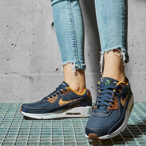 Детски маратонки NIKE AIR MAX 90 SE dc7774-400 цвят тъмносин