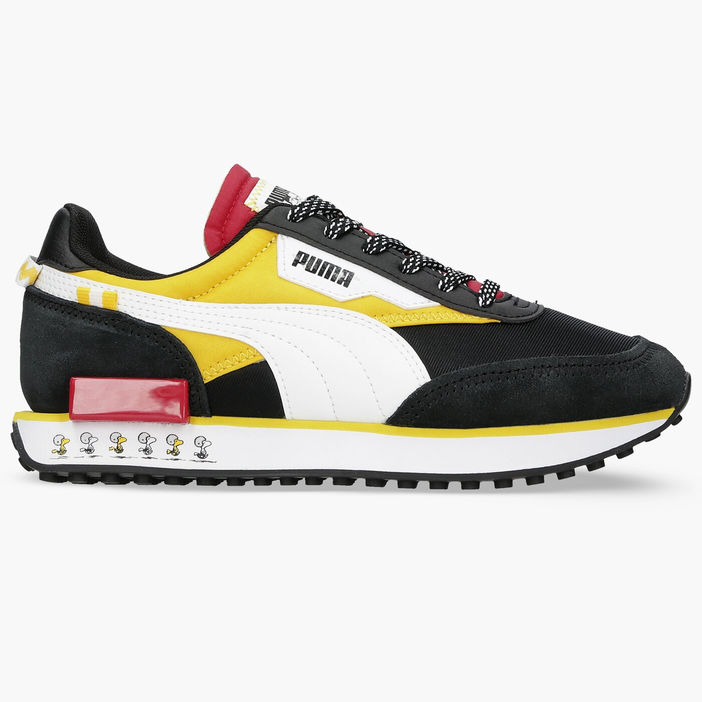 Детски маратонки PUMA PEANUTS FUTURE RIDER JR 38192201 цвят черен