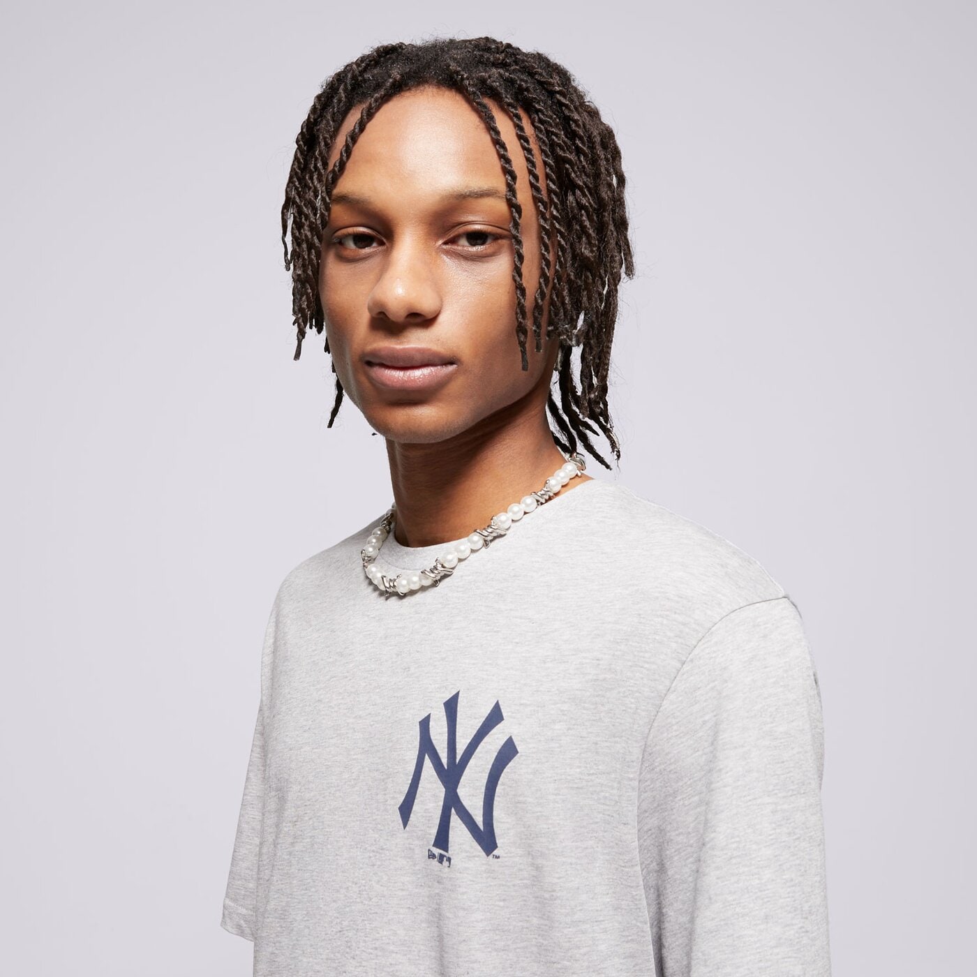 Мъжка тениска NEW ERA ТЕНИСКА MLB PENNANT NYY NEW YORK YANKEES 60596204 цвят сив