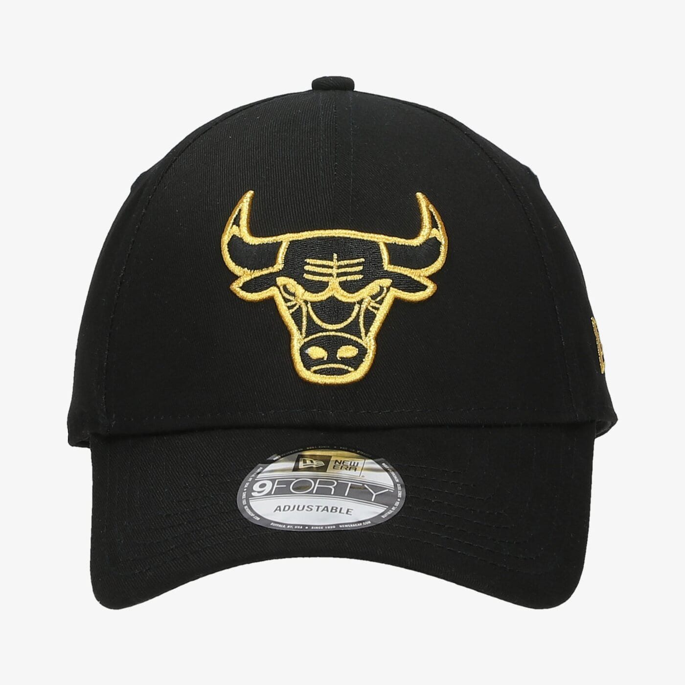 Дамска шапка с козирка NEW ERA ШАПКА NE METALLIC LOGO 9FORTY CHIBUL BLK 60112676 цвят черен