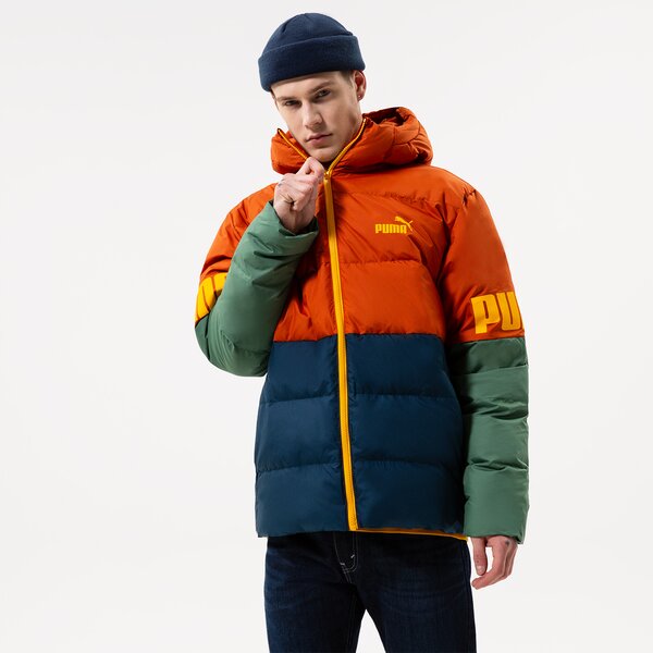 Мъжко зимно яке PUMA ЯКЕ ЗИМНО PUMA POWER HOODED DOWN PUFFER 849335 64 цвят тъмносин